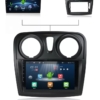 Navigatie Dedicata Dacia Dokker Lodgy Logan Sandero - 2+32 GB - slot cartela SIM, OctaCore cu Android GPS Bluetooth Radio DSP Internet WiFi | WAR Auto Navi